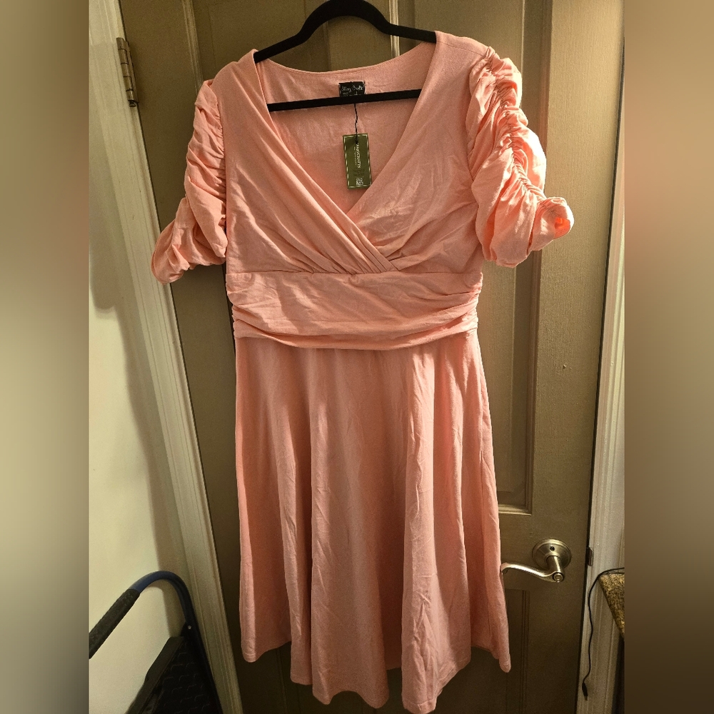 New size 20w Mary Crafts pink pin-up dress